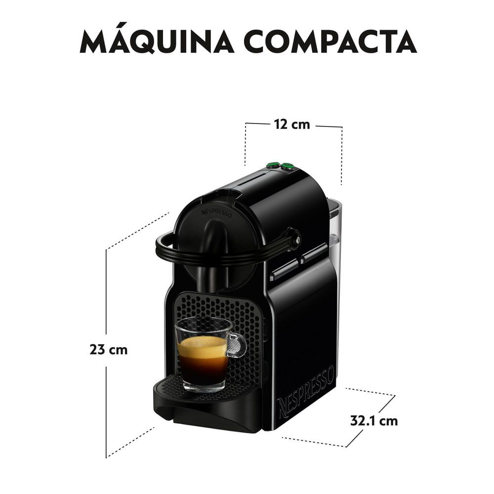 Cafetera Negra NESPRESSO Inissia img #5