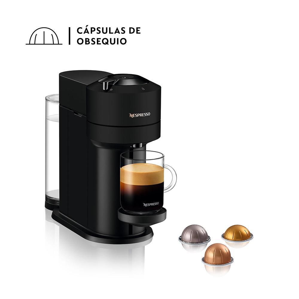 Cafetera Negra Matte NESPRESSO Vertuo Next