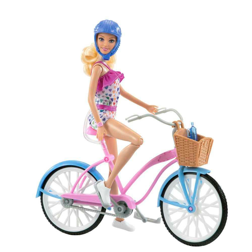 Muñeca  Bicicleta con Muñeca BARBIE img #1