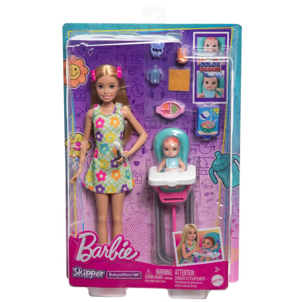 Muñeca  Hora del Desayuno con Bebé BARBIE img #6