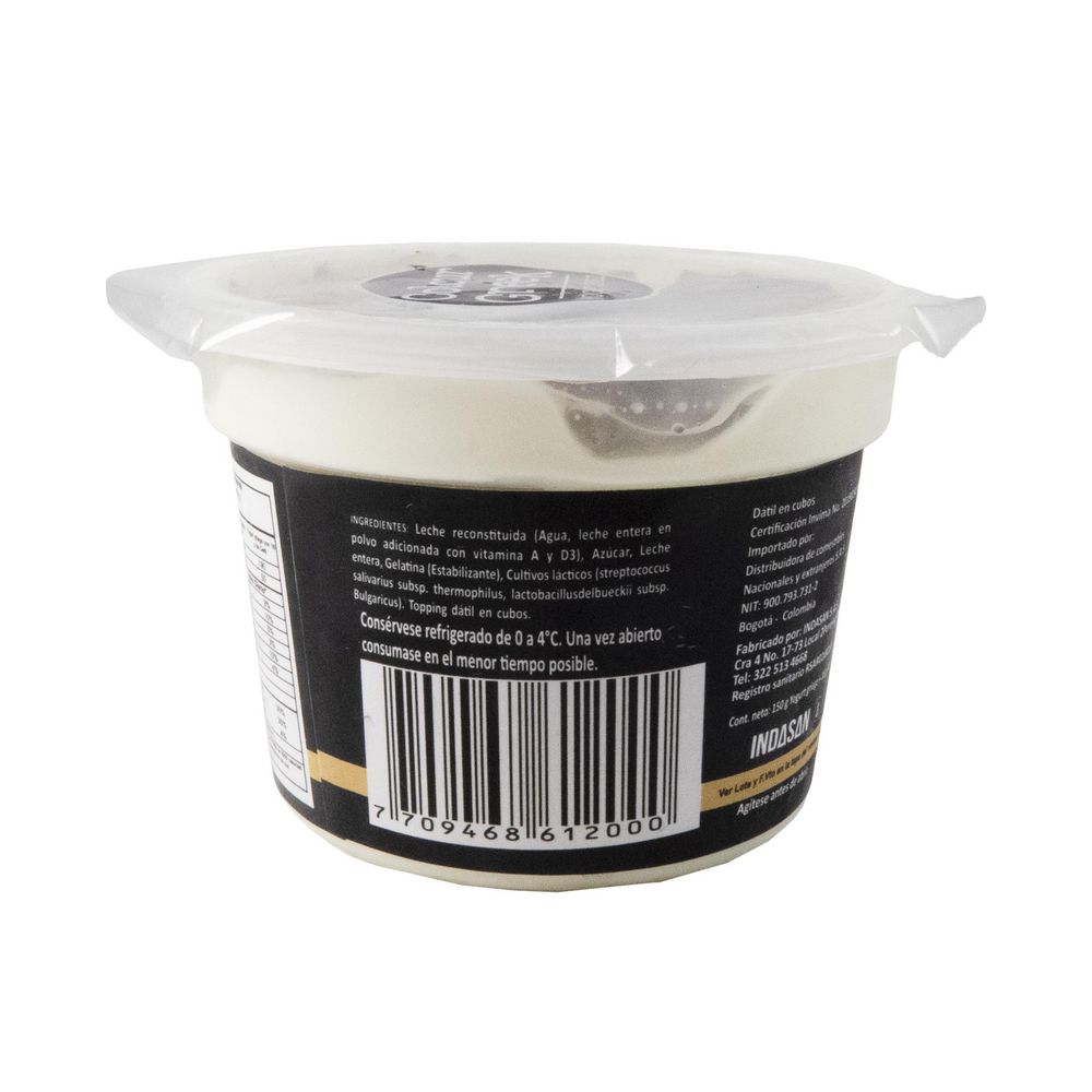 Yogurt Griego Dátiles COLOUR GREEK 165 ml img #2