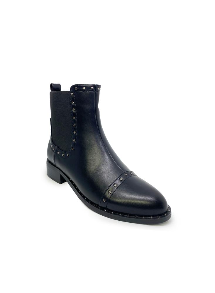 Botas Para Mujer Marca Via Spring Negro img #2