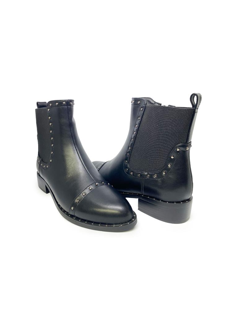 Botas Para Mujer Marca Via Spring Negro img #5