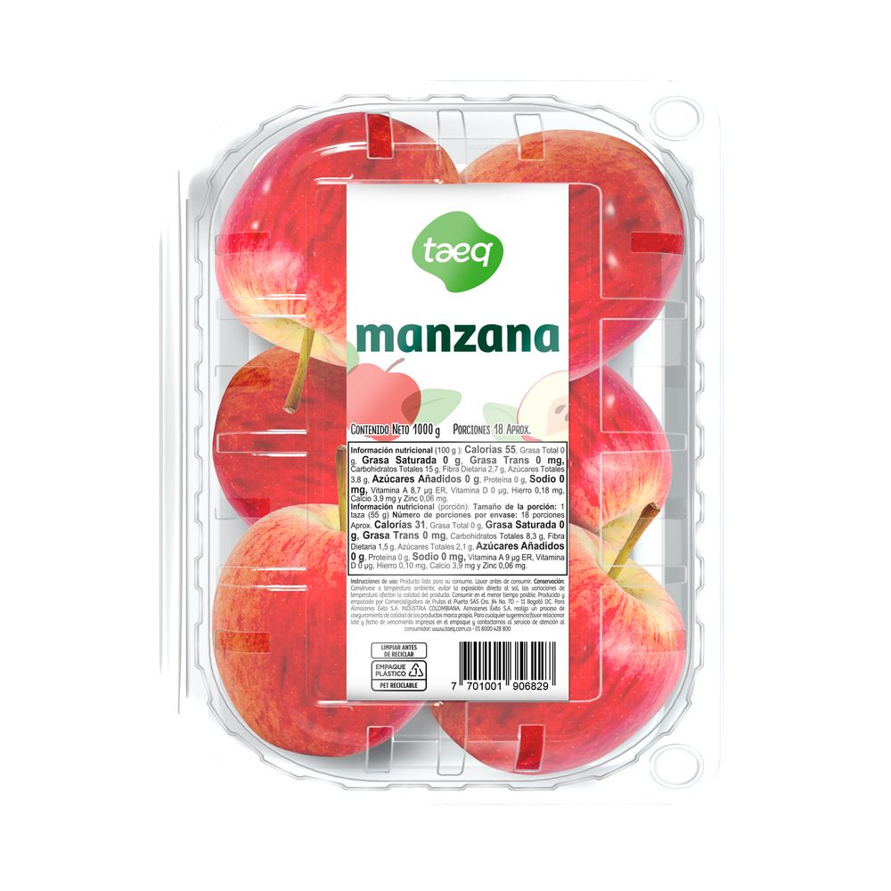 Manzana Nacional TAEQ 1000 gr