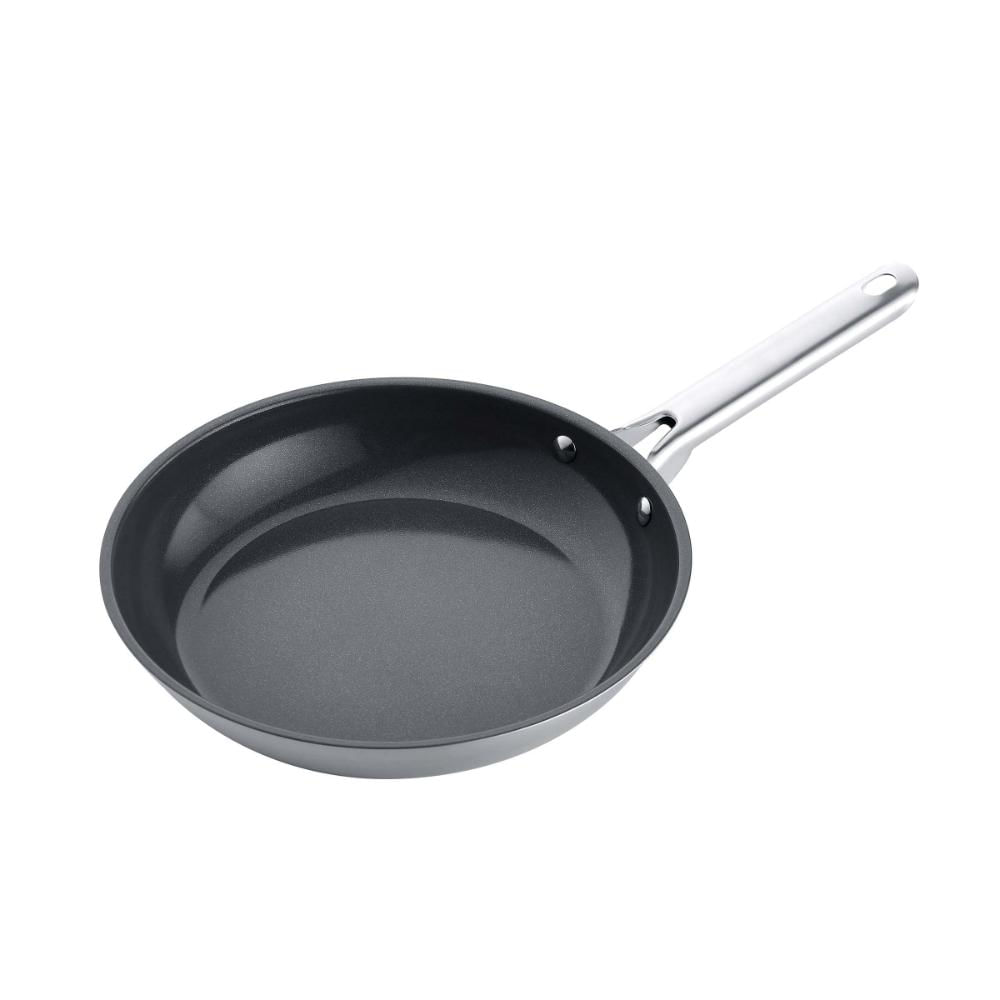 Sarten 26 Cm Sin Tapa Acero Inoxidable Interior Antiadherente img #1