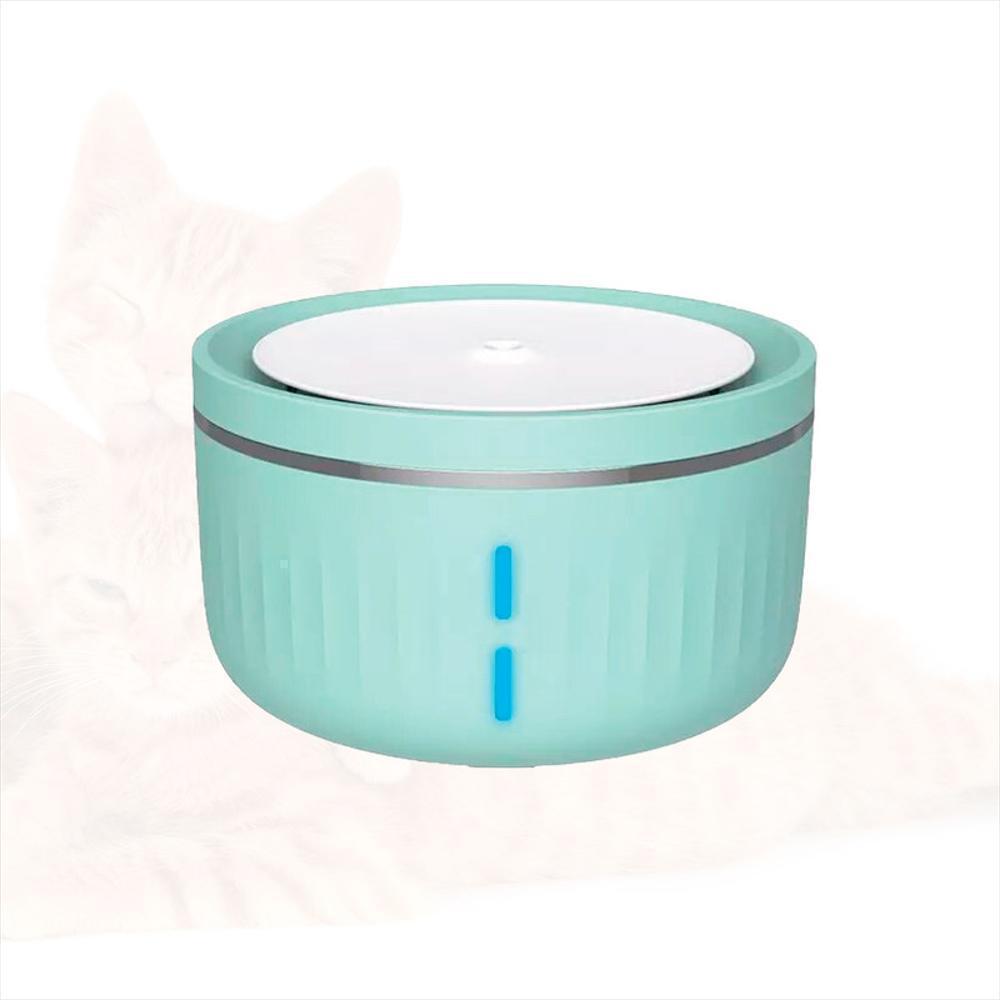 Fuente De Agua Para Gatos Purificadora Con Filtro Para Mascotas 1.8 Lt