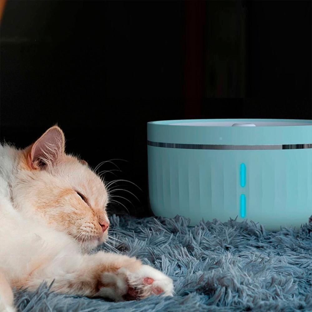 Fuente De Agua Para Gatos Purificadora Con Filtro Para Mascotas 1.8 Lt img #4