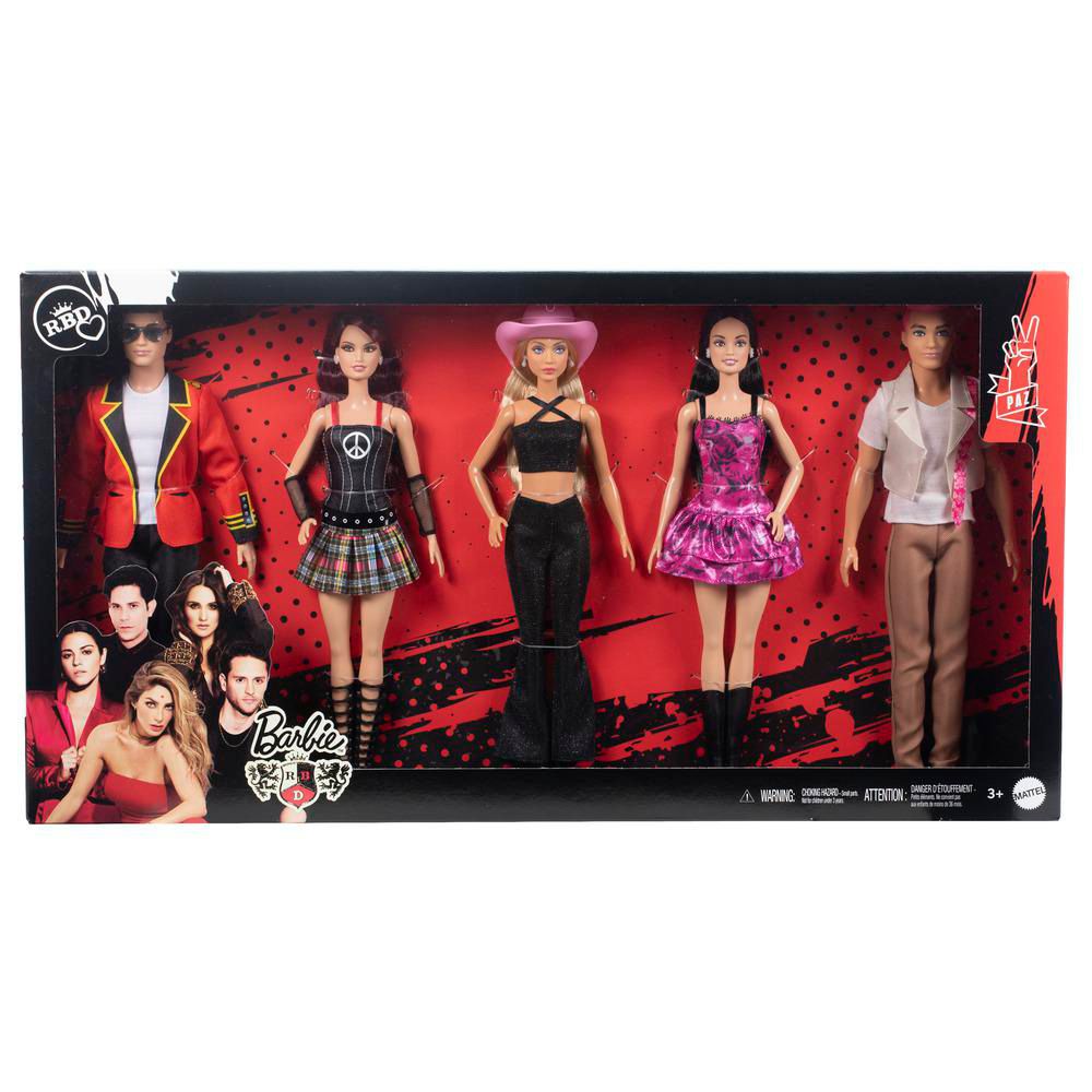 Muñeca  RBD Paquete de 5 Personajes BARBIE img #2