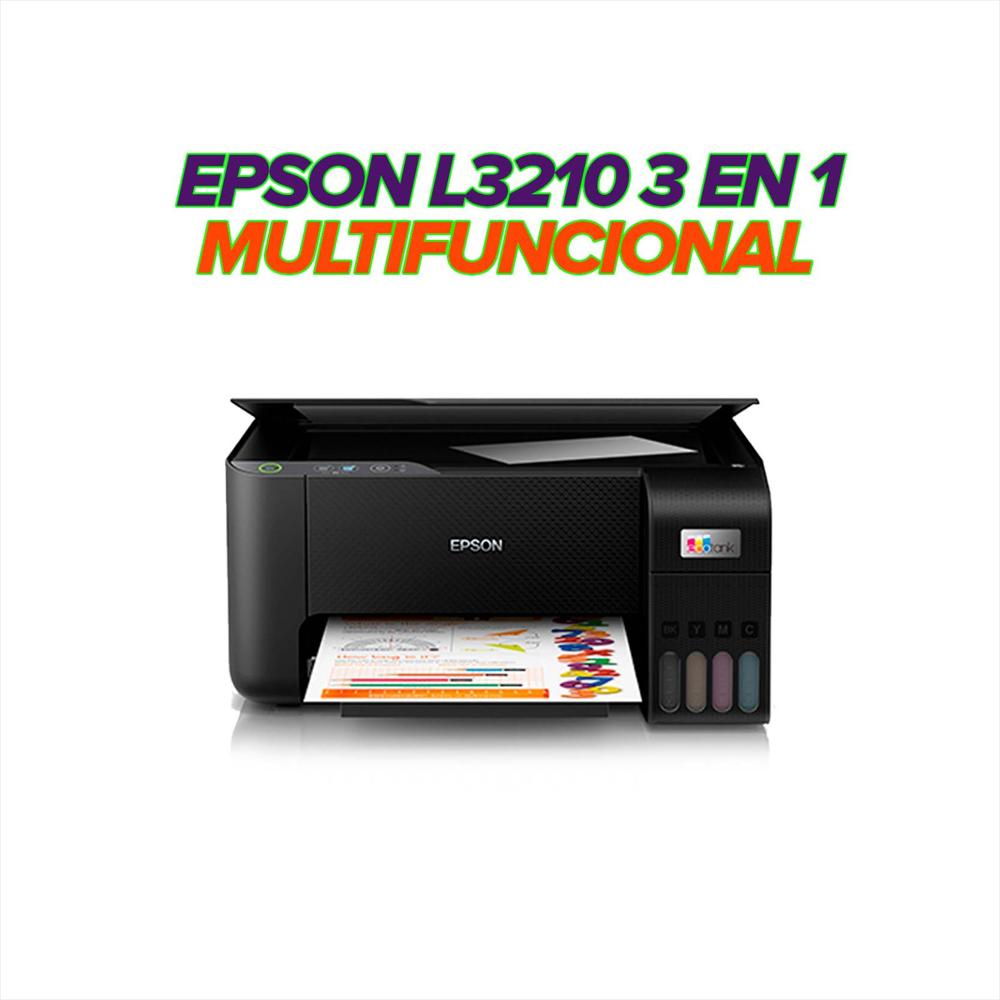 Impresora Epson L3210 3 En 1 Multifuncional