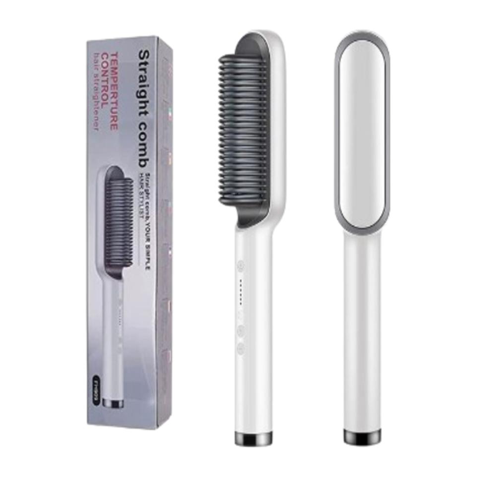 Cepillo Alisador Iónico Para Cabello Peine Profesional