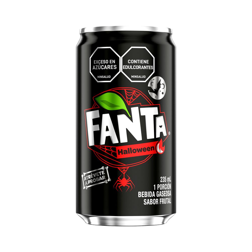 Bebida FANTA GASEOSA FRUTAL HALLOWEEN(235 ml)