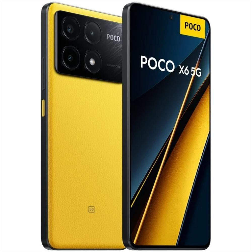 Celular Xiaomi Poco X6 Pro 5G 512Gb / 12Ram / 64Mp Amarillo img #4