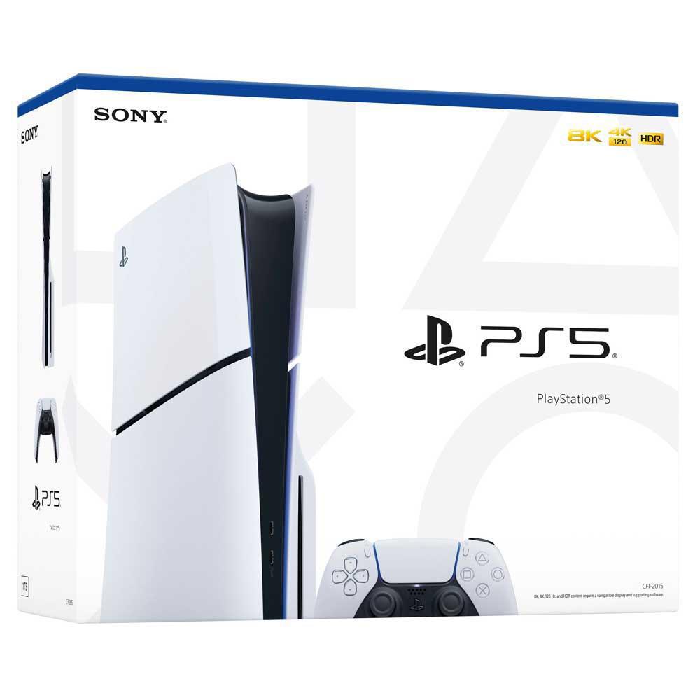 Consola PS5 Slim de Disco 1 TB Blanca