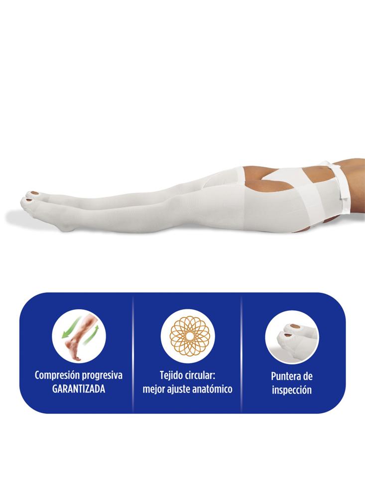Media Antiembólica Cadera No Varix® 18 22 Mmhg Unisex img #3