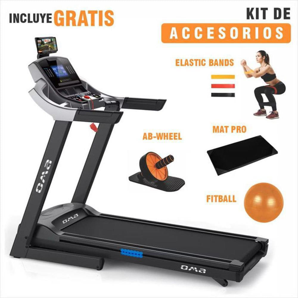 Caminadora Trotadora Eléctrica Plegable Con Bluetooth Incluye Kit De Accesorios Oma 5925Cai