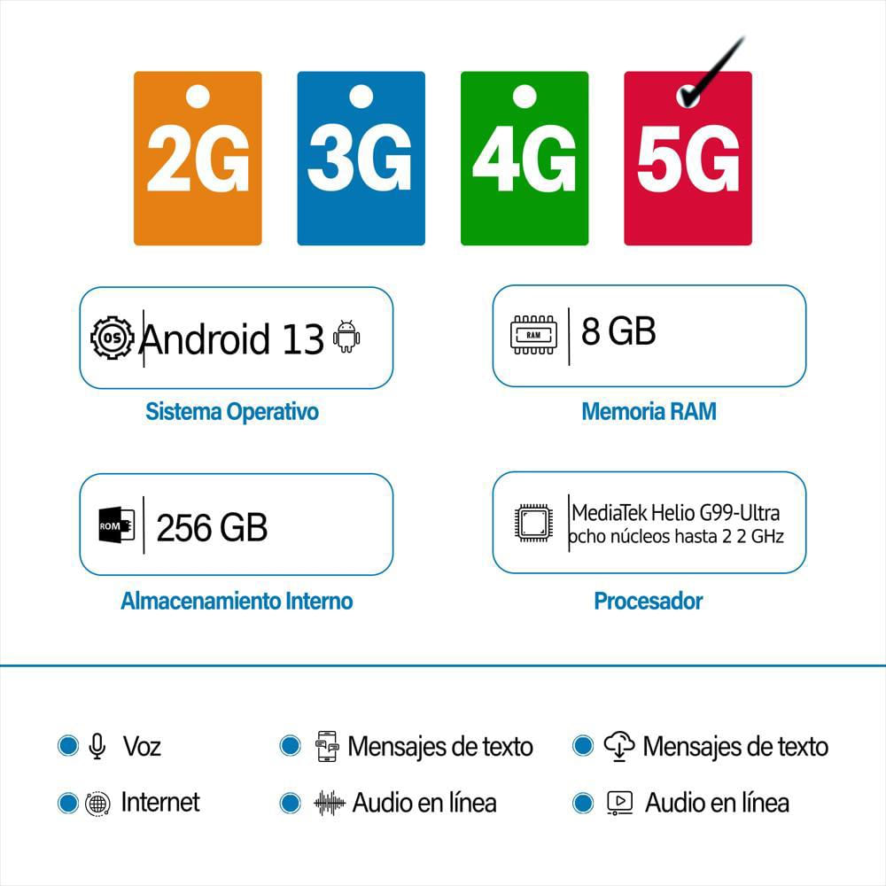 Celular Xiaomi Redmi Note 13 Pro 5G 8Gb 256Gb Purpura img #5