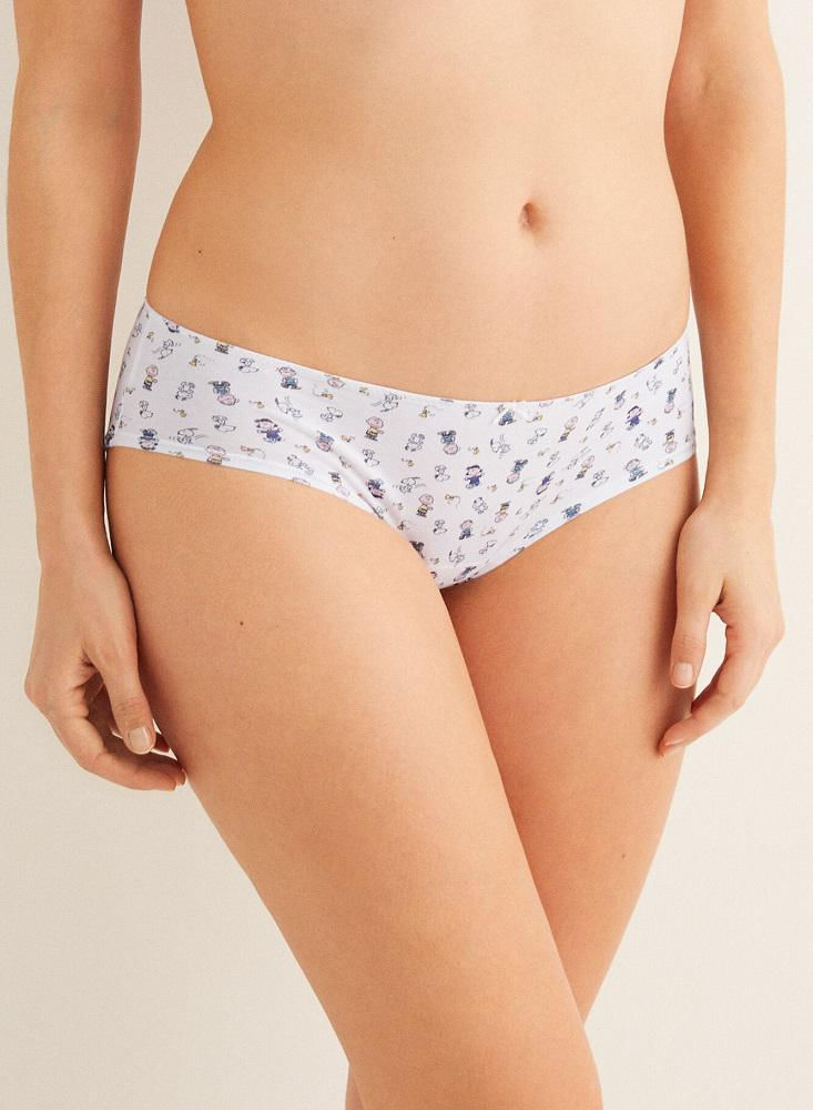 Pack 7 Braguitas Clásicas Algodón Snoopy img #2