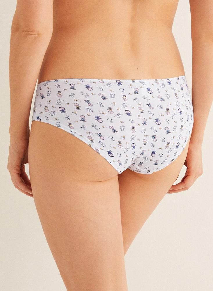 Pack 7 Braguitas Clásicas Algodón Snoopy img #3