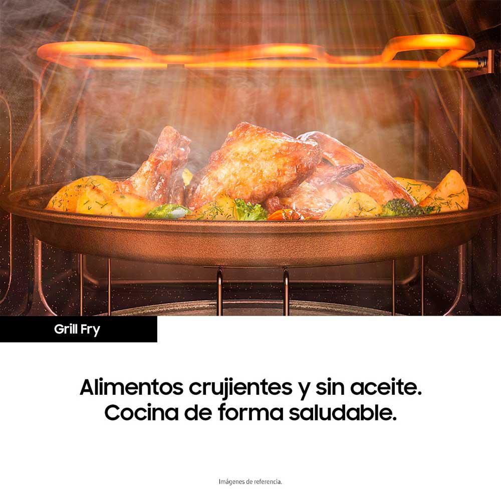 Microondas Bespoke con Grill Fry 30L SAMSUNG MG30T5018CP/CO img #6
