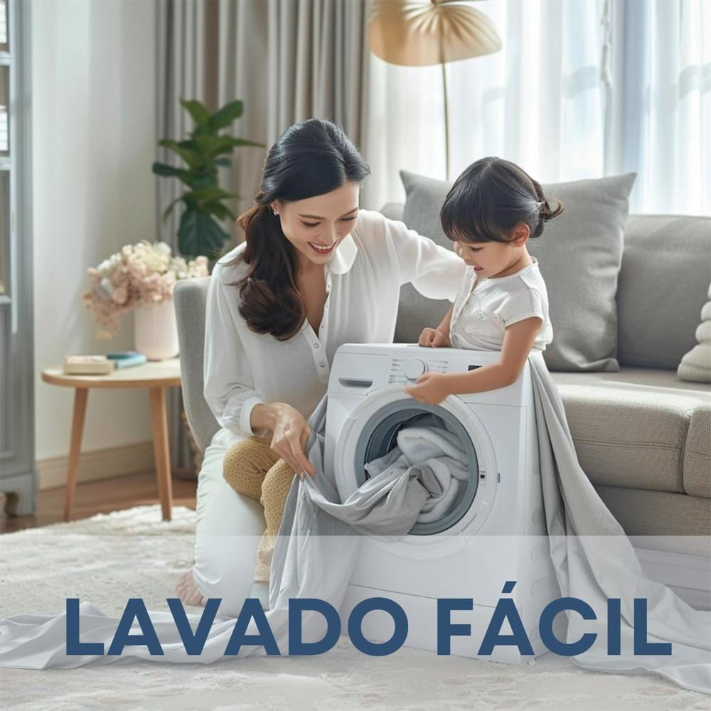 Funda Protector Para Sofa Tres Puestos Elastico Marfil img #5