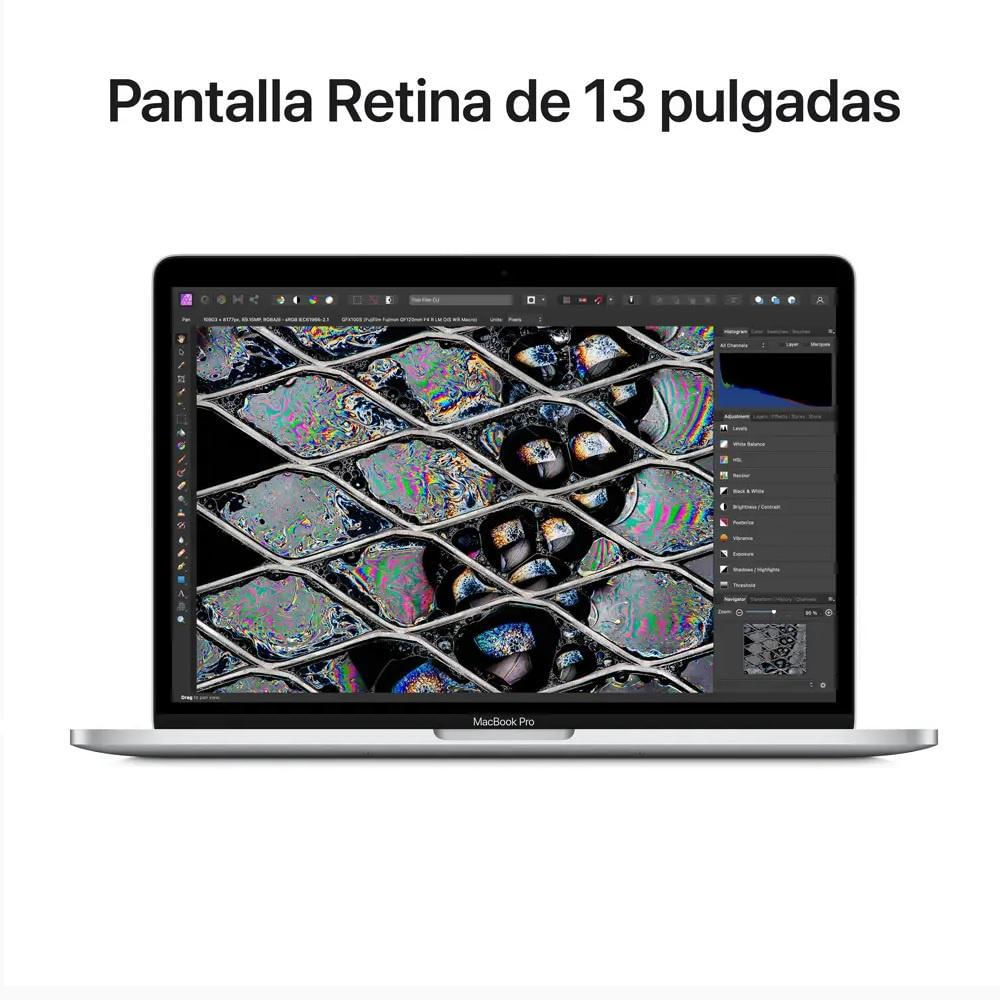 Laptop Apple Macbook Pro 13 Chip M2 512Gb Gris Espacial img #4