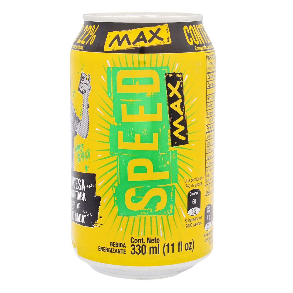 Energizante SPEED MAX Lata (330 ml)