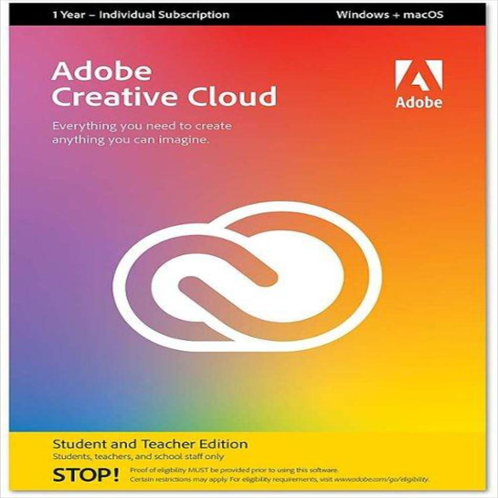 Adobe Creative Cloud 1 Año Vincula A Cuenta Personal img #1