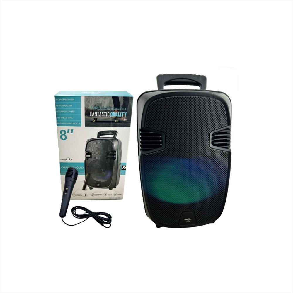 Parlante Con Bluetooth Luz Led Karaoke Gts 1248 Parlante Con Bluetooth Luz Led Karaoke Gts 1248