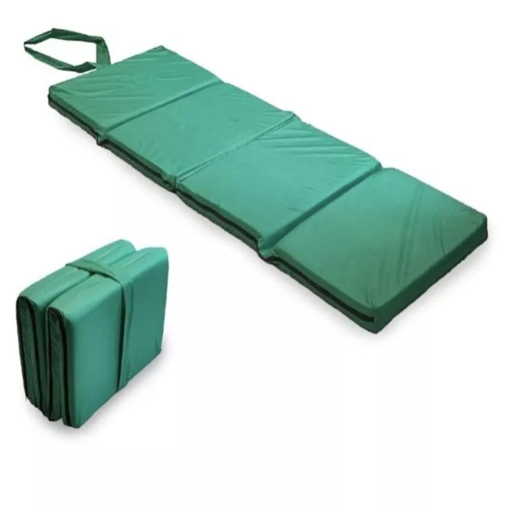 Colchoneta Modular Plegable Camping Extra Grande 180X65x7 Cm Azul img #4