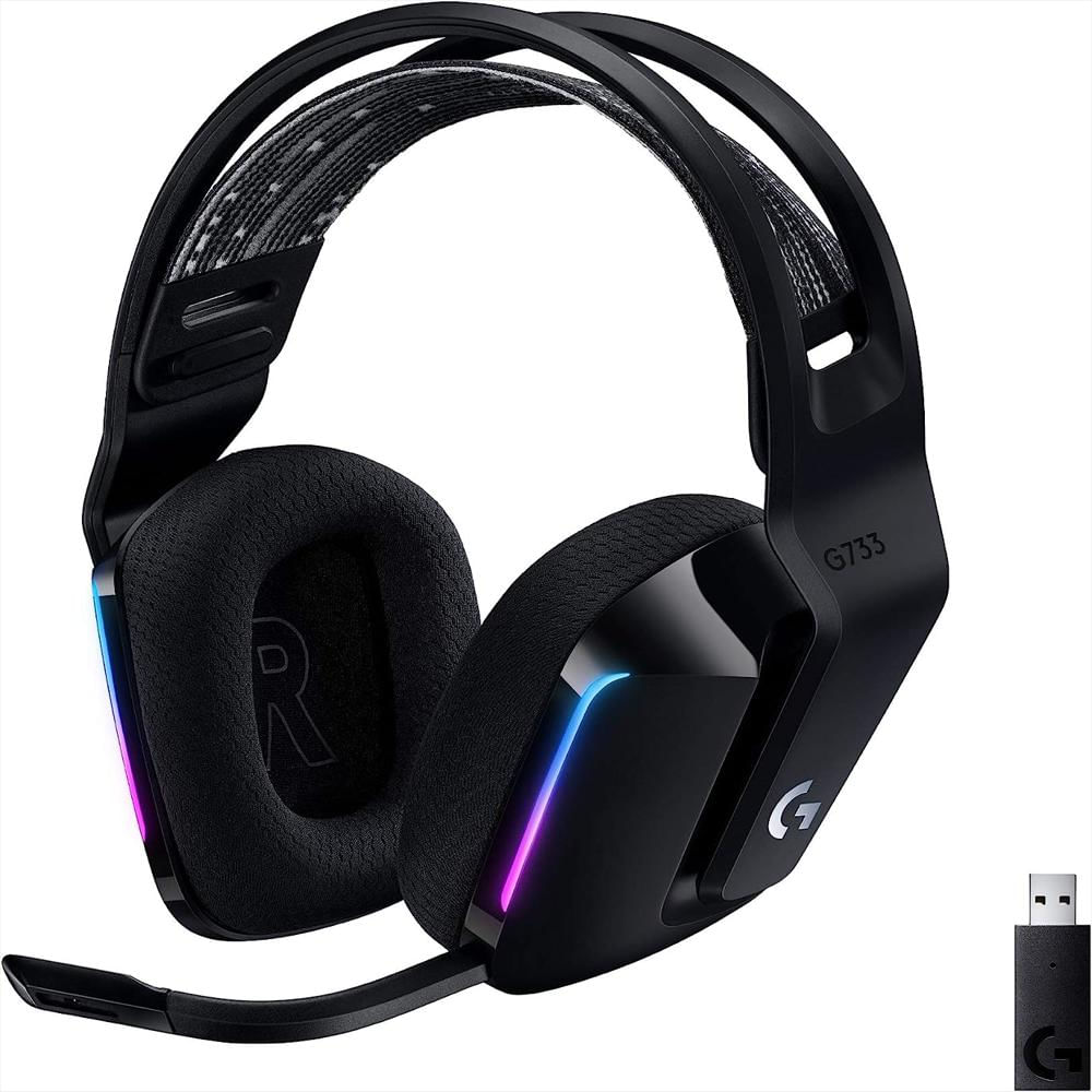 Auriculares Logitech Inalámbricos G733 Lightspeed Para Juegos