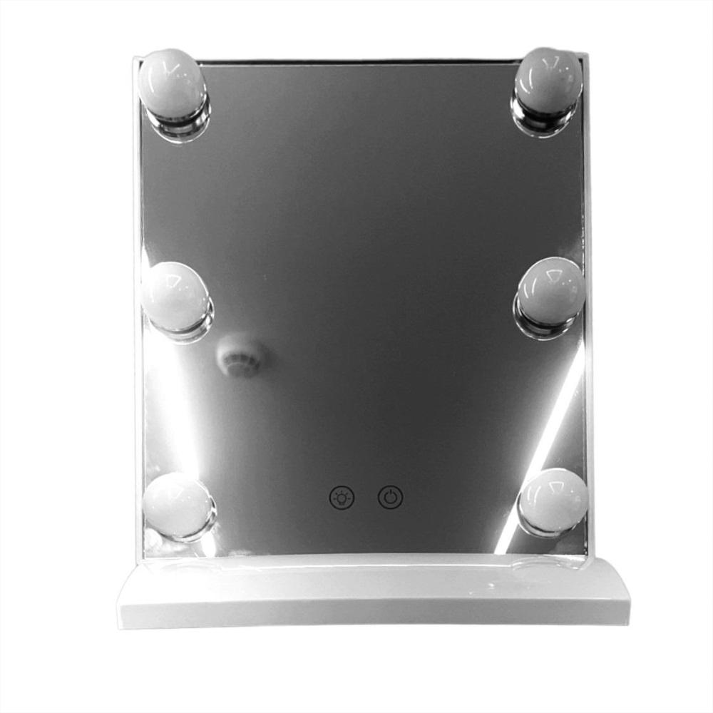 Espejo De Tocador Con Luces Led De 6 Bombillas Led Generico Rs 32 img #2