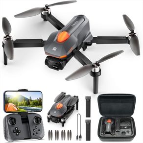 Dron Con Cámara Para Adultos Plegable Con 2 Baterías Hd 1080P