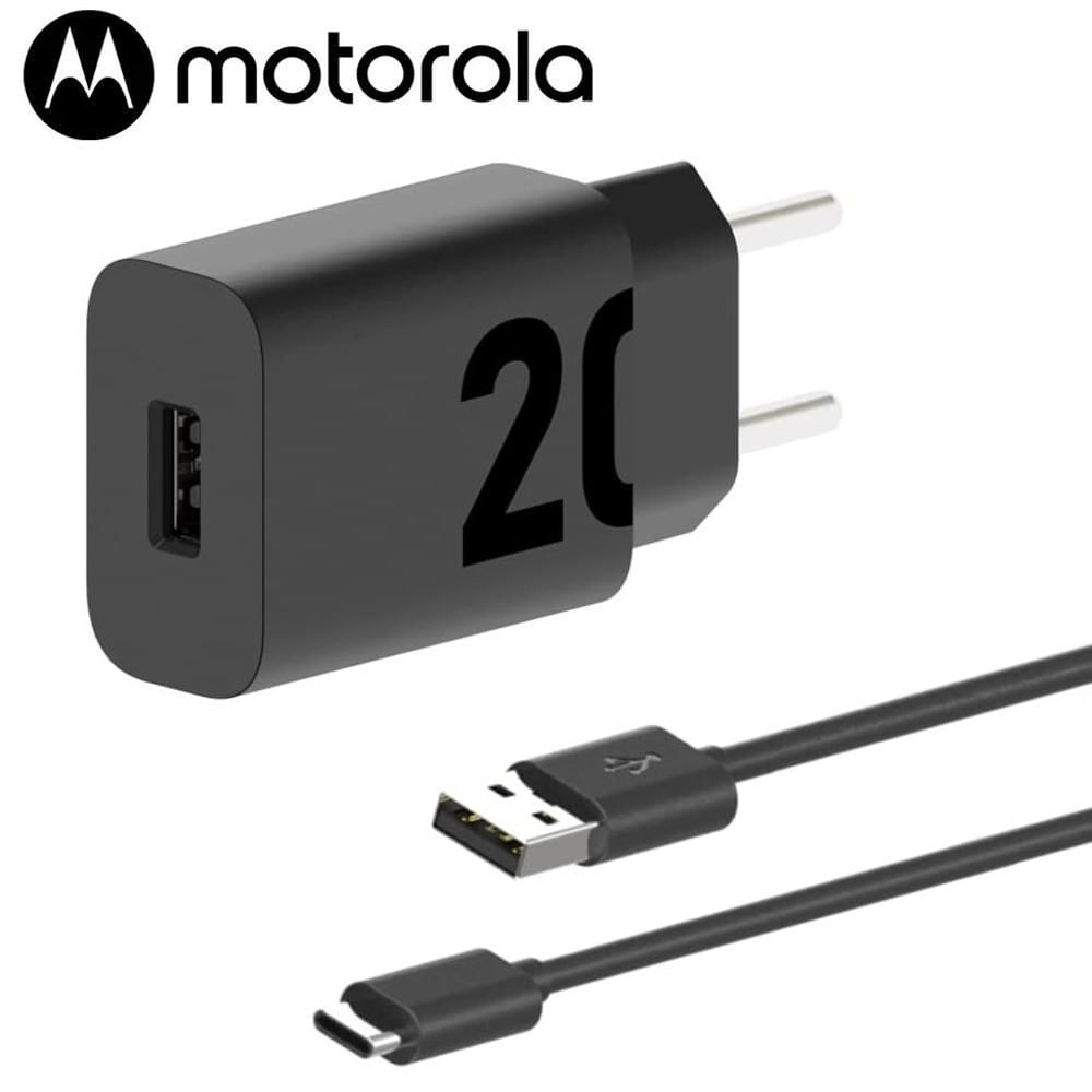 Cargador Motorola Turbo Power 20W Usb C Moto G100 G22