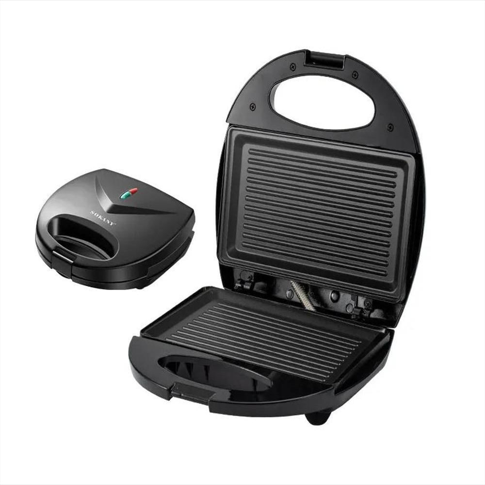 Parrilla Eléctrica Para Interiores Plancha Clásica Sokany Sk Bbq 846