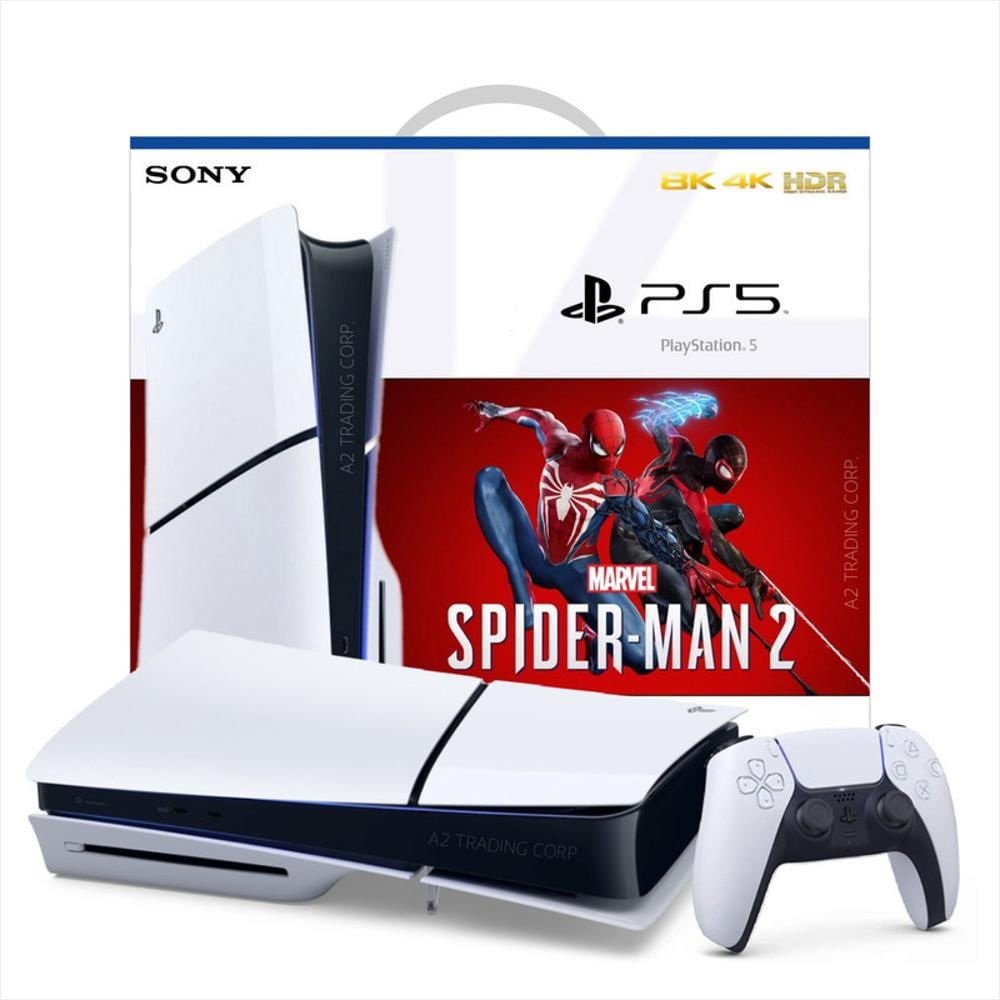 Consola Playstation 5 Slim Lector Disco Ps5 Spiderman Digital