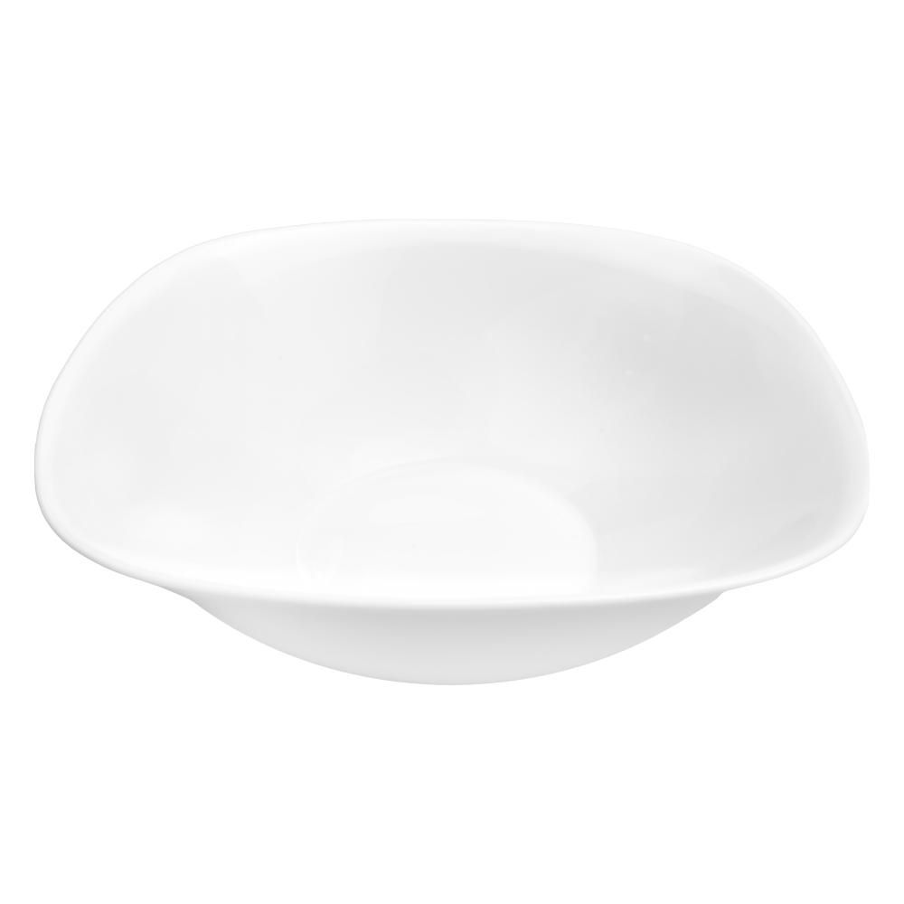 Vajilla Blanca en Opal Quebec Cuadrada 12 Piezas ESSENZA S65983 img #4