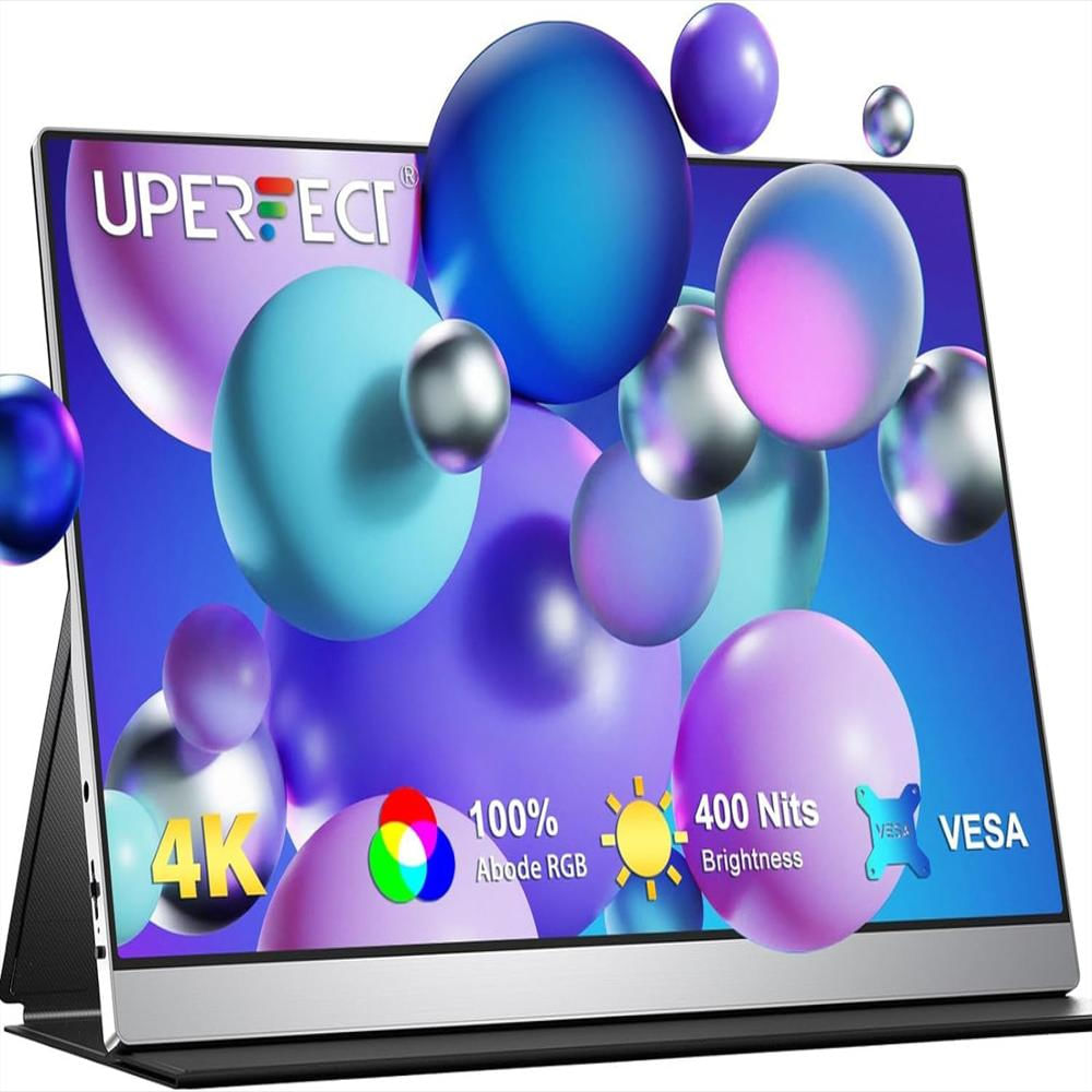 Monitor Portátil Uperfect 15.6 pulgadas 4K Uhd Hdr Usb C Hdmi