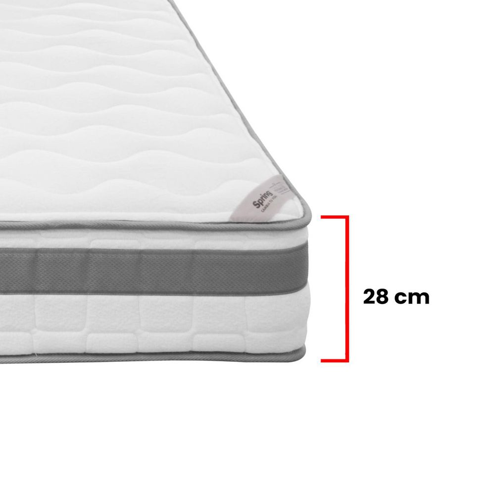 Colchón SPRING Queen (160 x 190 cm) L3 Resortado Firme . img #7