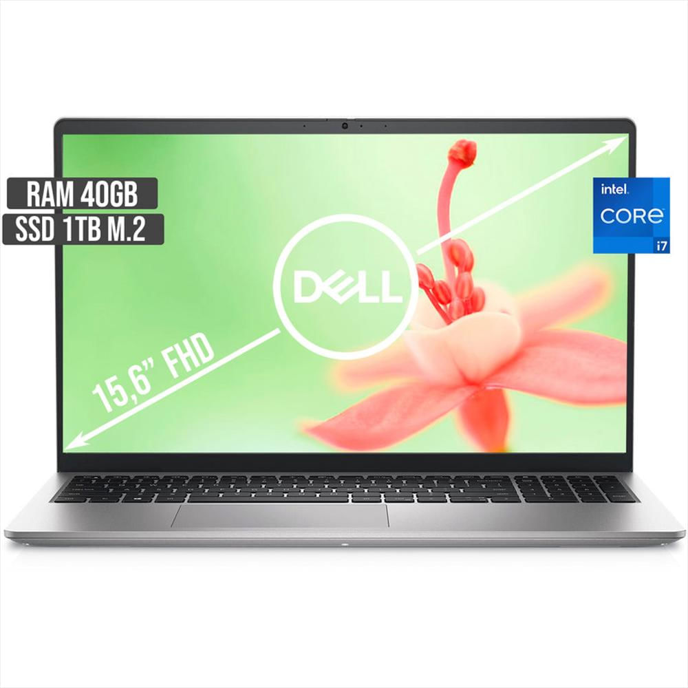 Dell Inspiron Intel Core I7 1255U Ssd 1Tb Ram 40Gb Led 15,6 pulgadas Full Hd