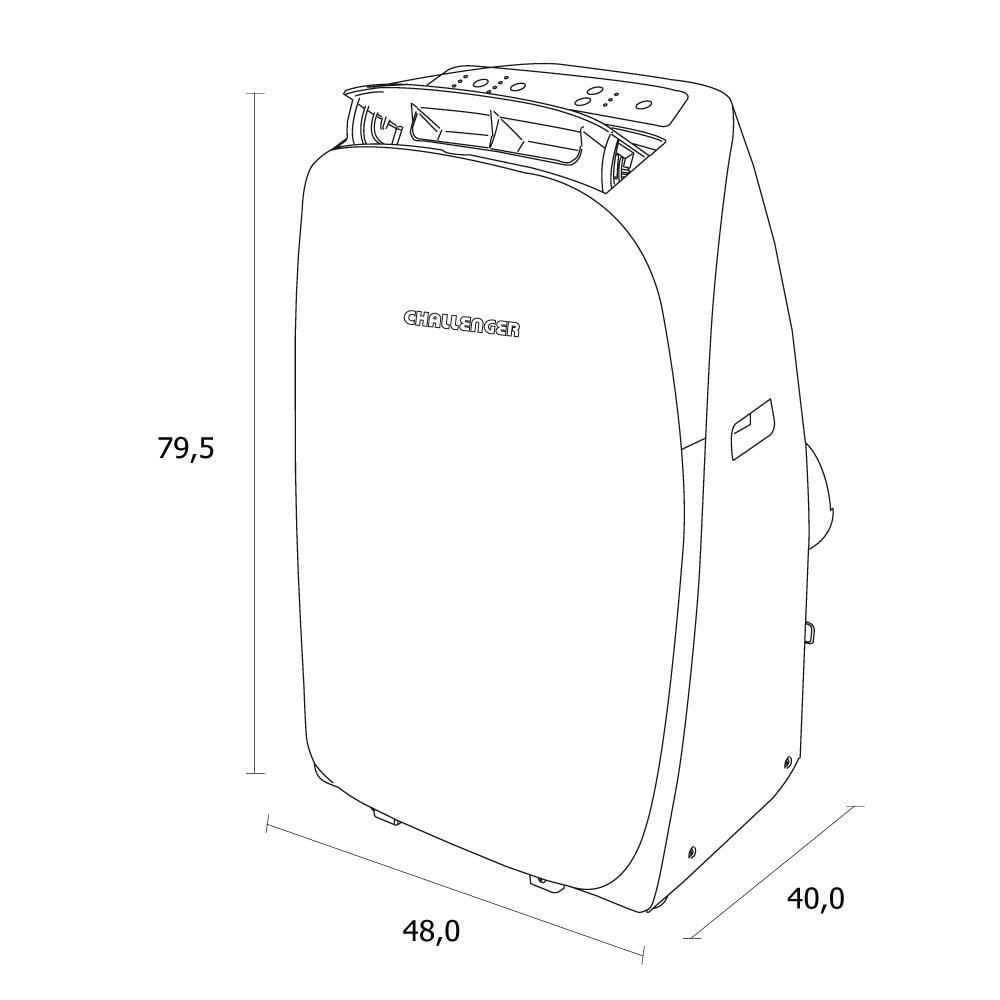 Aire Acondicionado Convencional CHALLENGER 12000 Btu 115 V CA 12KBL1 img #5