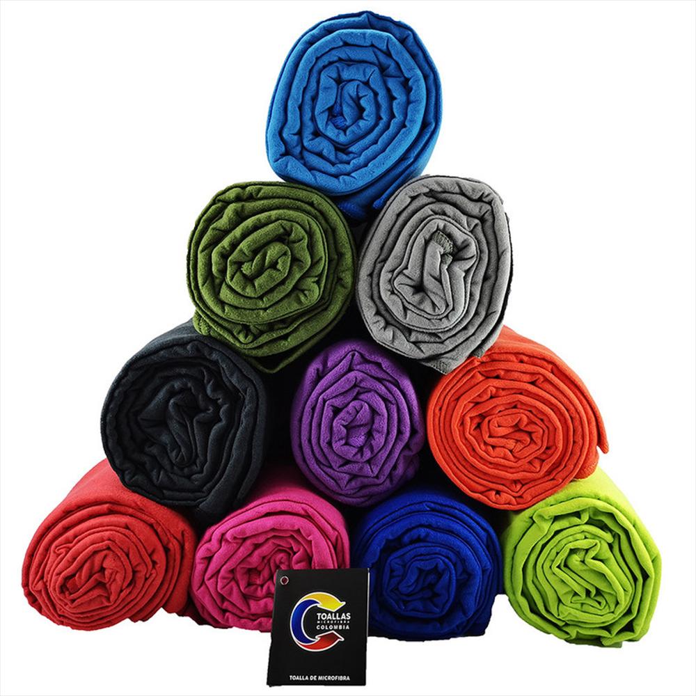 Toalla De Microfibra 165X100cm Azul Oscuro