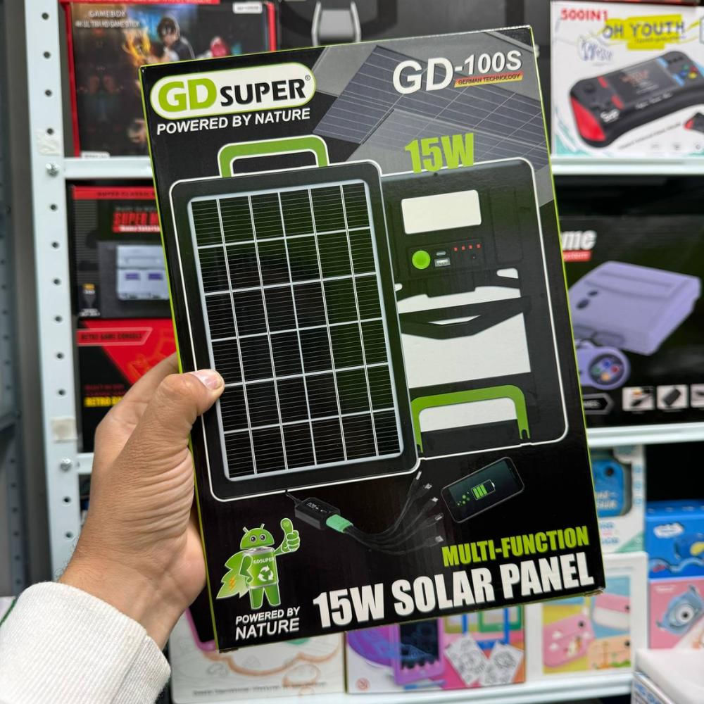 Panel Solar De Bateria Integrada Recargable Carga Rápida 15W img #3