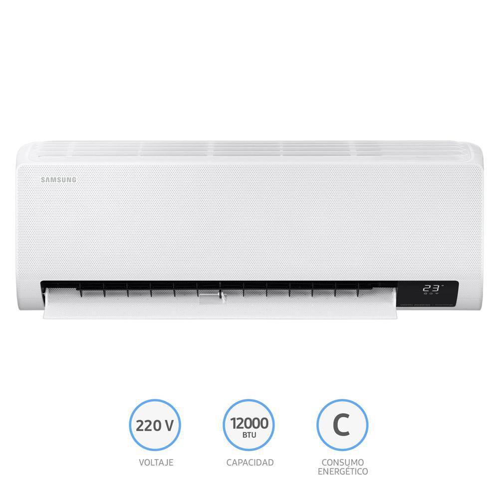 Aire Acondicionado Inverter SAMSUNG 12000 Btu 220 V AR12TVFCAW
