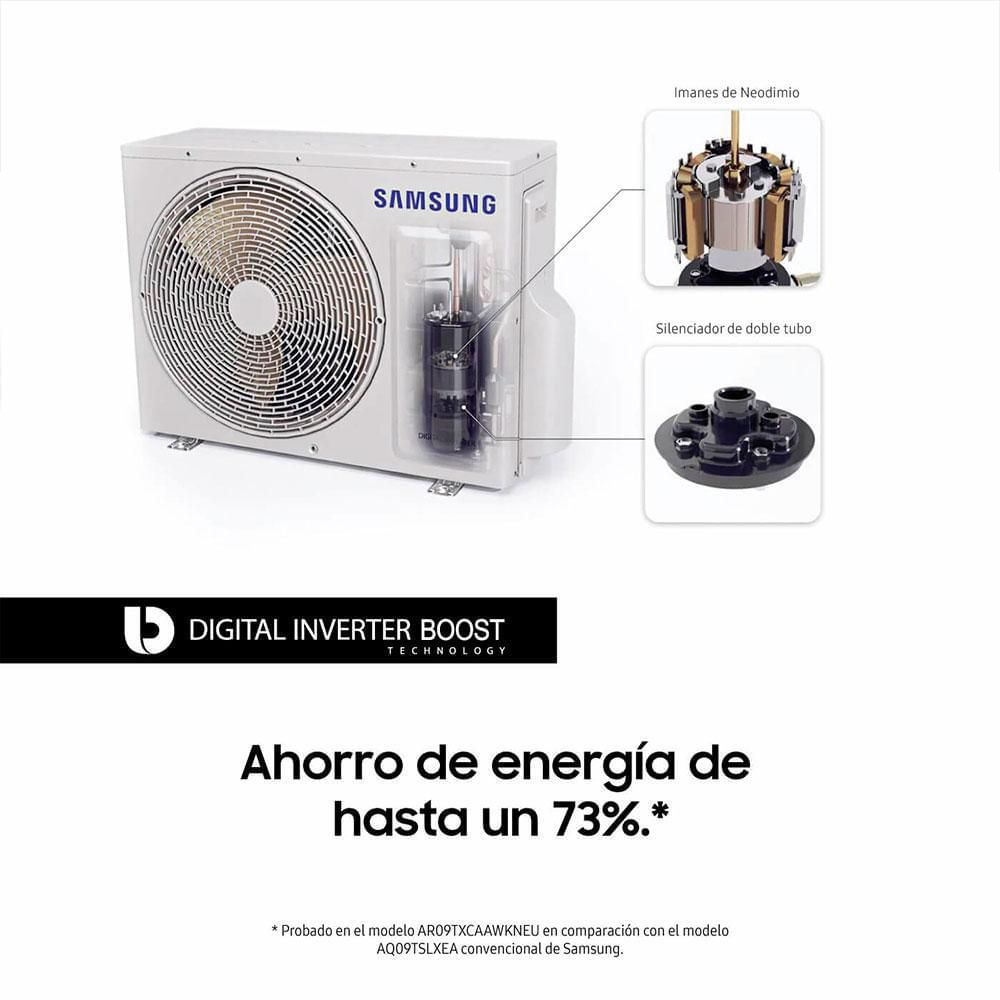 Aire Acondicionado Inverter SAMSUNG 9000 Btu 220 V AR09TVFZAW img #2