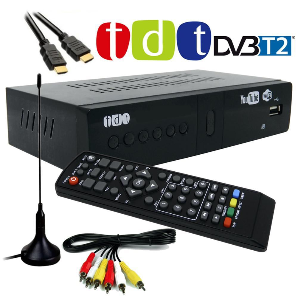 Decodificador Tdt Sintonizador De Televisión Digital Hd Dvb2