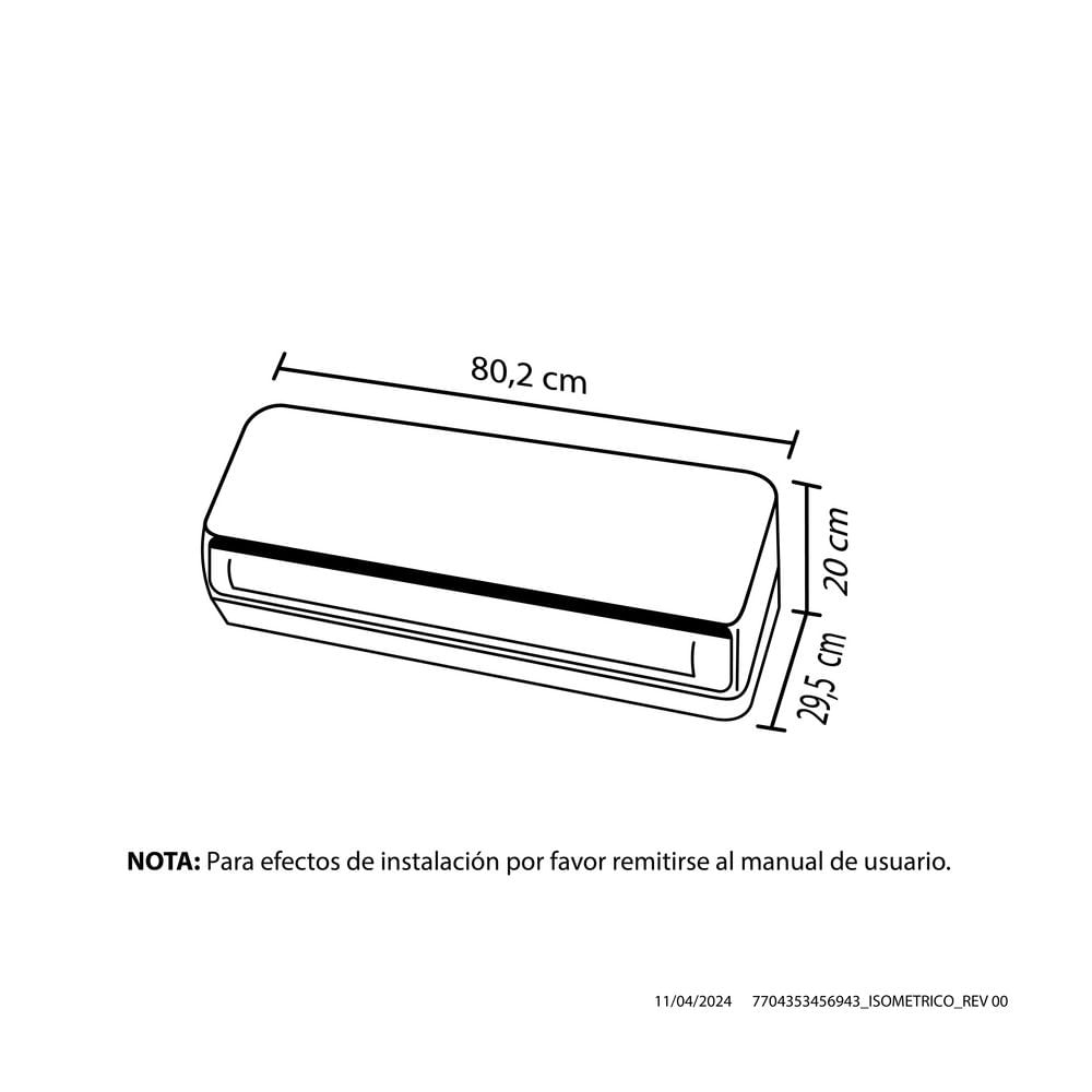 Aire Acondicionado Inverter HACEB 12000 Btu 110 V 9003089 img #7