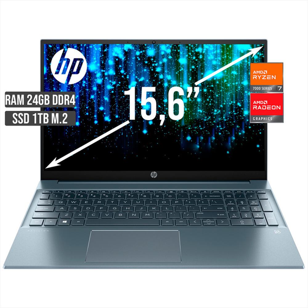 Hp Pavilion Amd Ryzen 7 7730U Ssd 1Tb Ram 24Gb Led 15,6 pulgadas Full Hd img #1