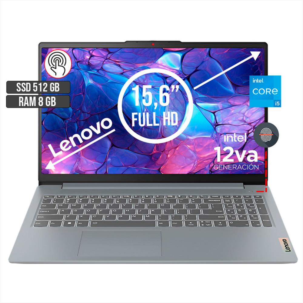 Lenovo Ideapad Slim Intel Core I5 12450H Ssd 512Gb Ram 8Gb Led 15,6 Touch Full Hd