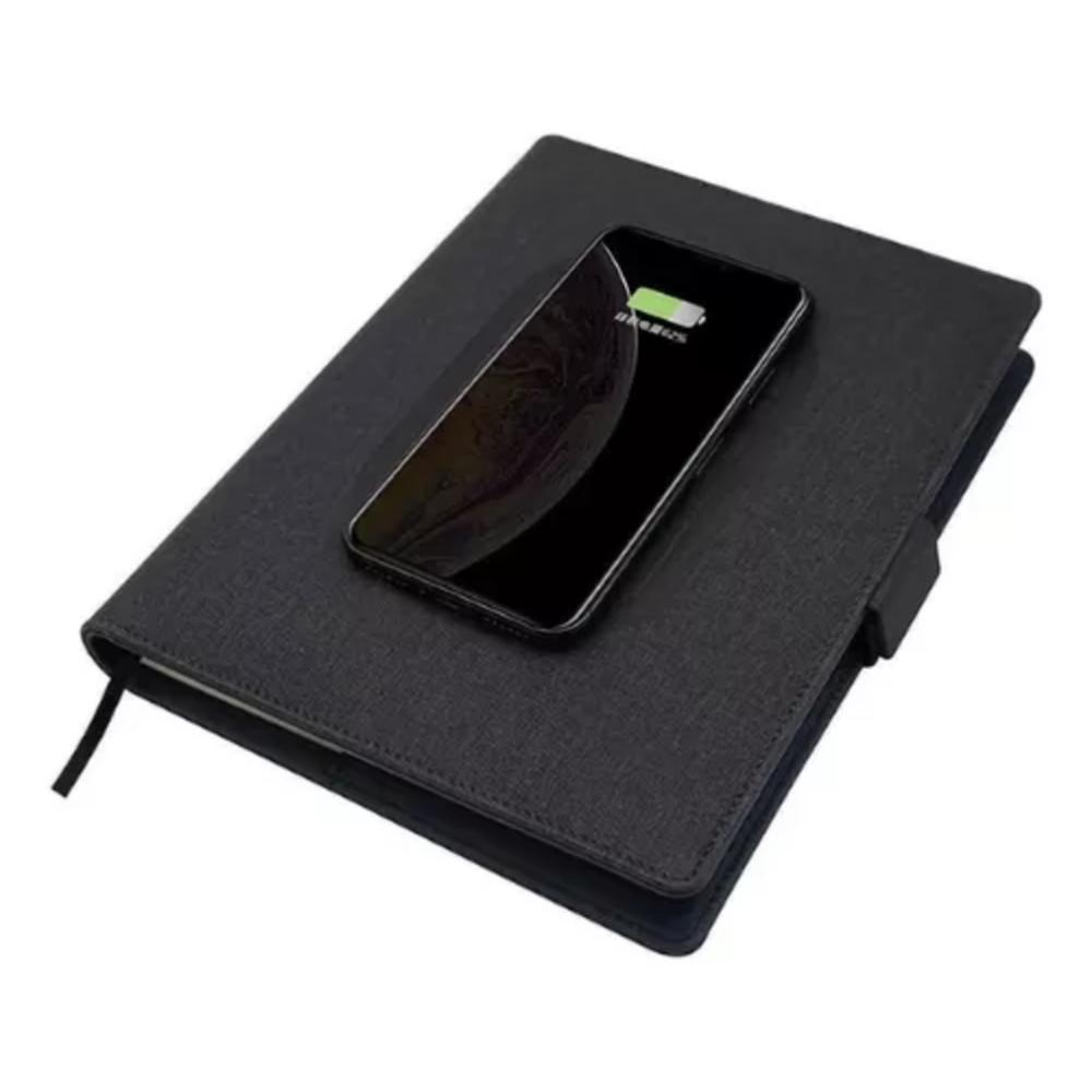 Agenda Power Bank Carga Inalámbrica Puerto Usb img #2
