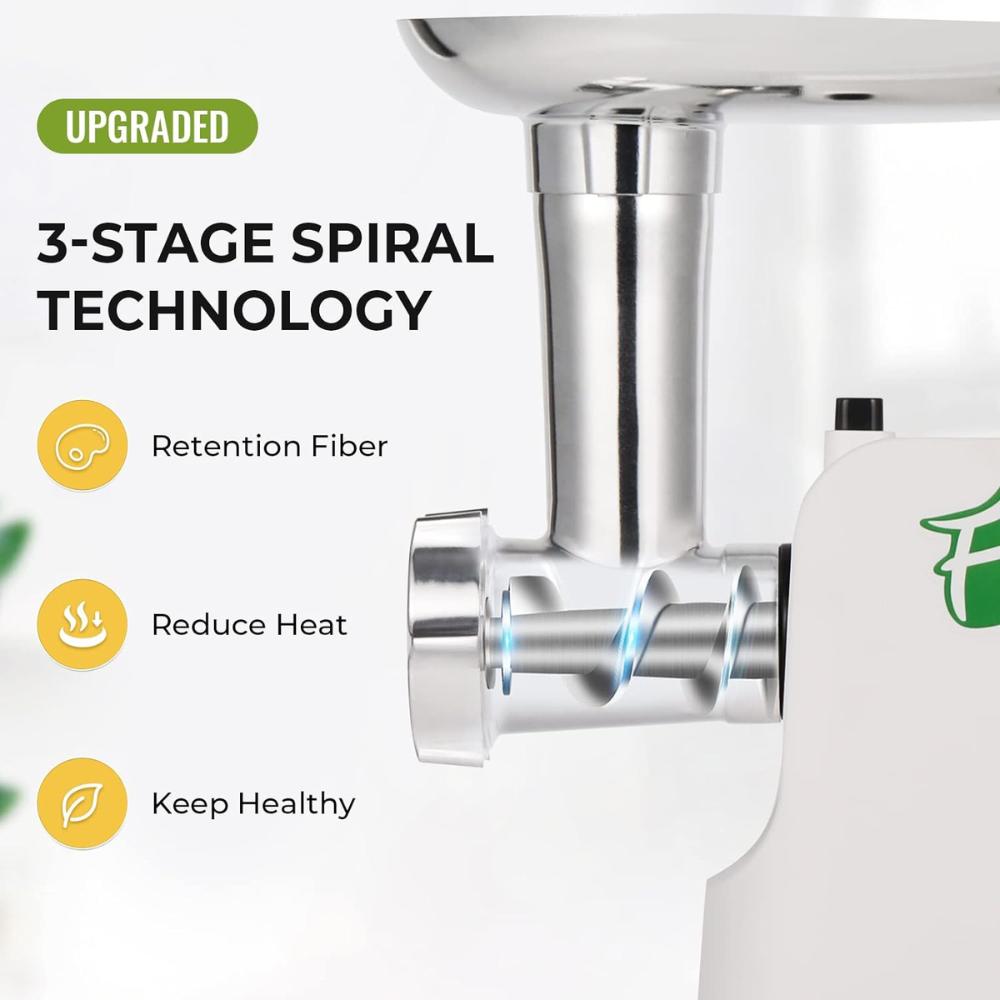 Molino Electrico Para Maíz Carne 2500W 6 En 1 Con Embutidor img #3